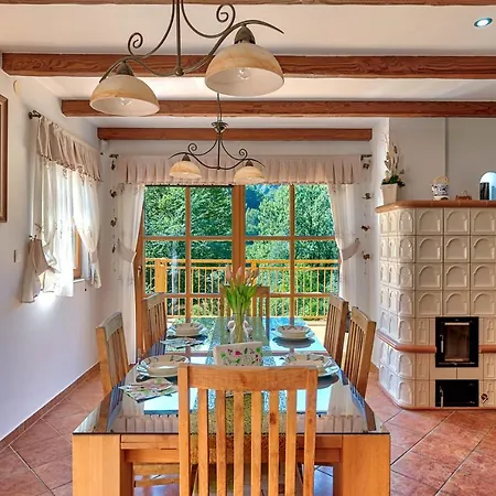 Villa Mountain House Rupicapra With Sauna And Outdoor Hot Tub Kostel